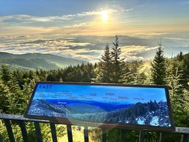 Mt. Mitchell State Park- Highest Mountain Peak east of the Rocky-  Mountains Temporarily Closed