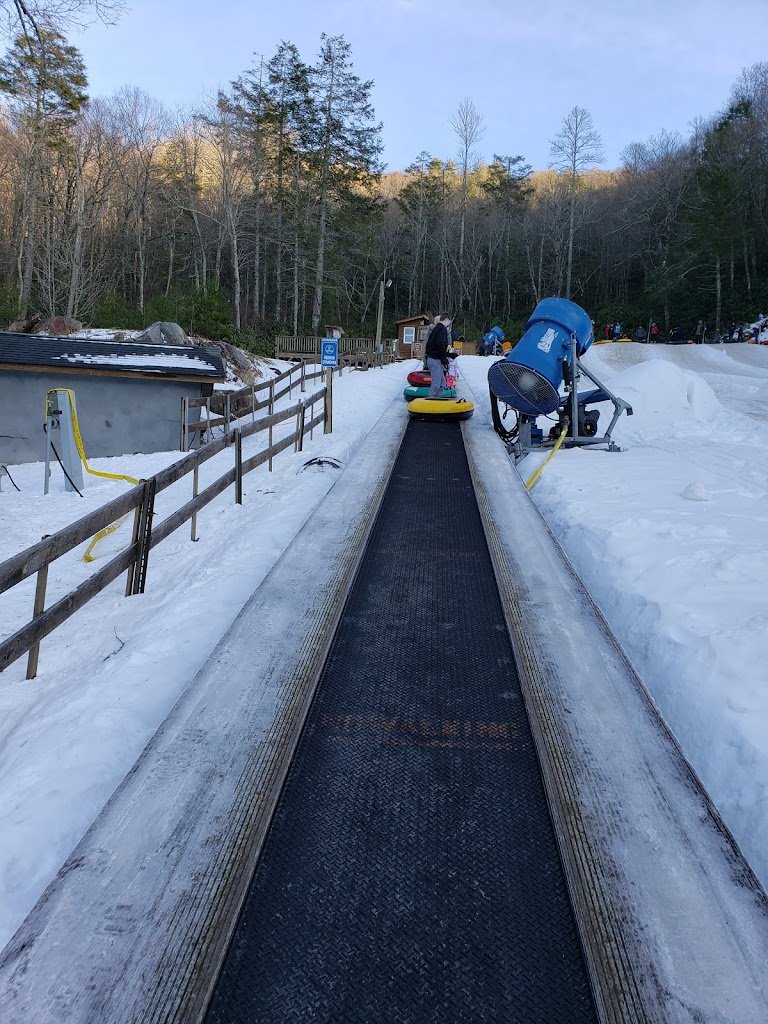 Jonas Ridge Snow Tubing Burke County Tourism