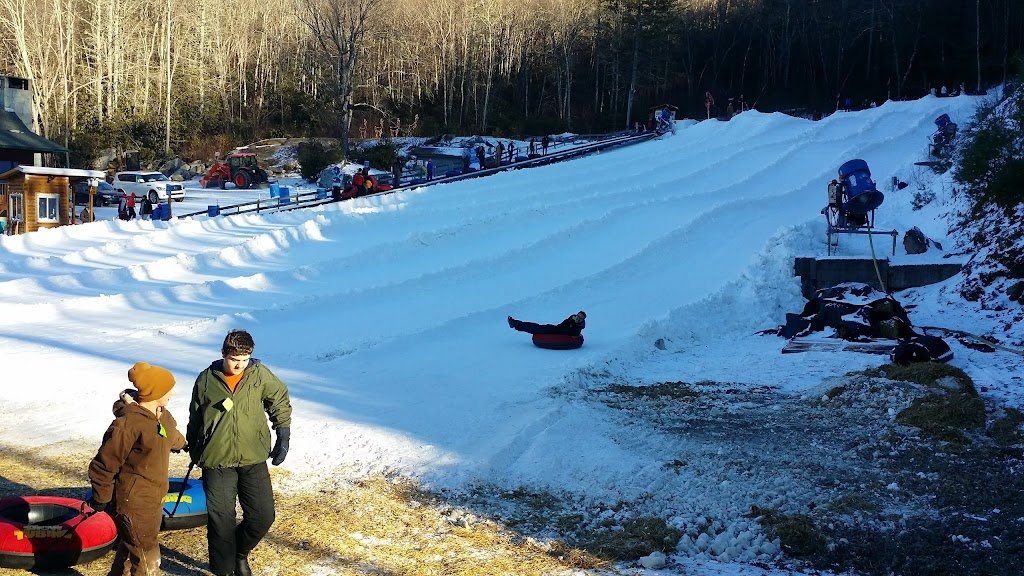Jonas Ridge Snow Tubing Burke County Tourism