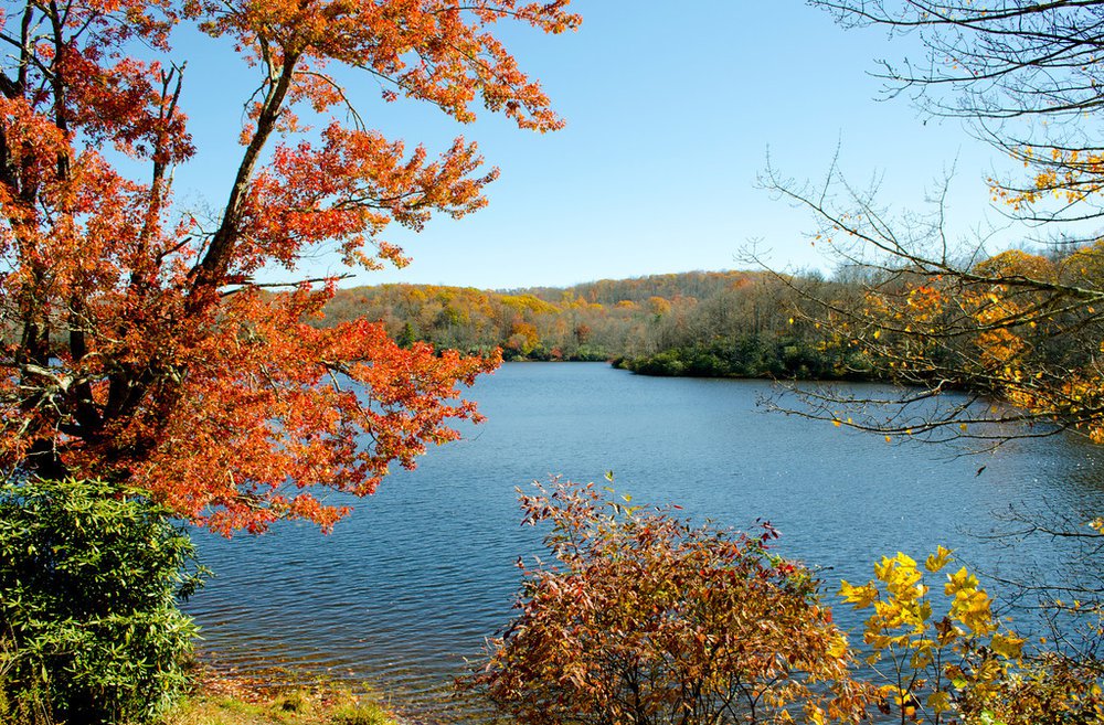 Lake James in the Fall