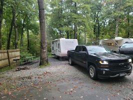 Linville Falls Campground on the Blue Ridge Parkway-Temporarily Closed