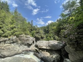 Linville Falls Overlook Trails- Partially Reopened
