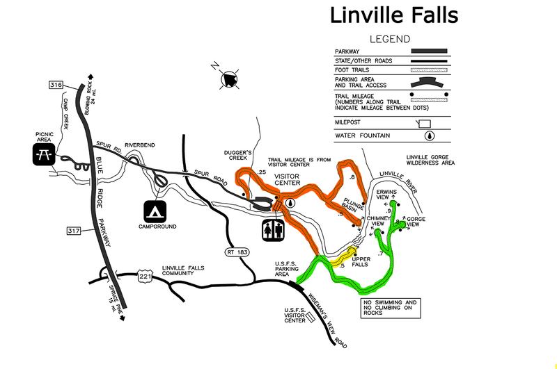 Linville Falls map highlighted.png