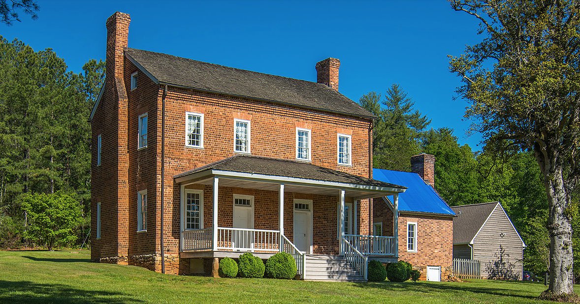 McDowell House at Quaker Meadows Burke County Tourism