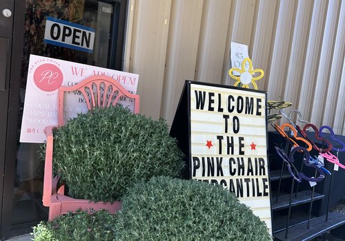 The Pink Chair Mercantile logo Morganton.png
