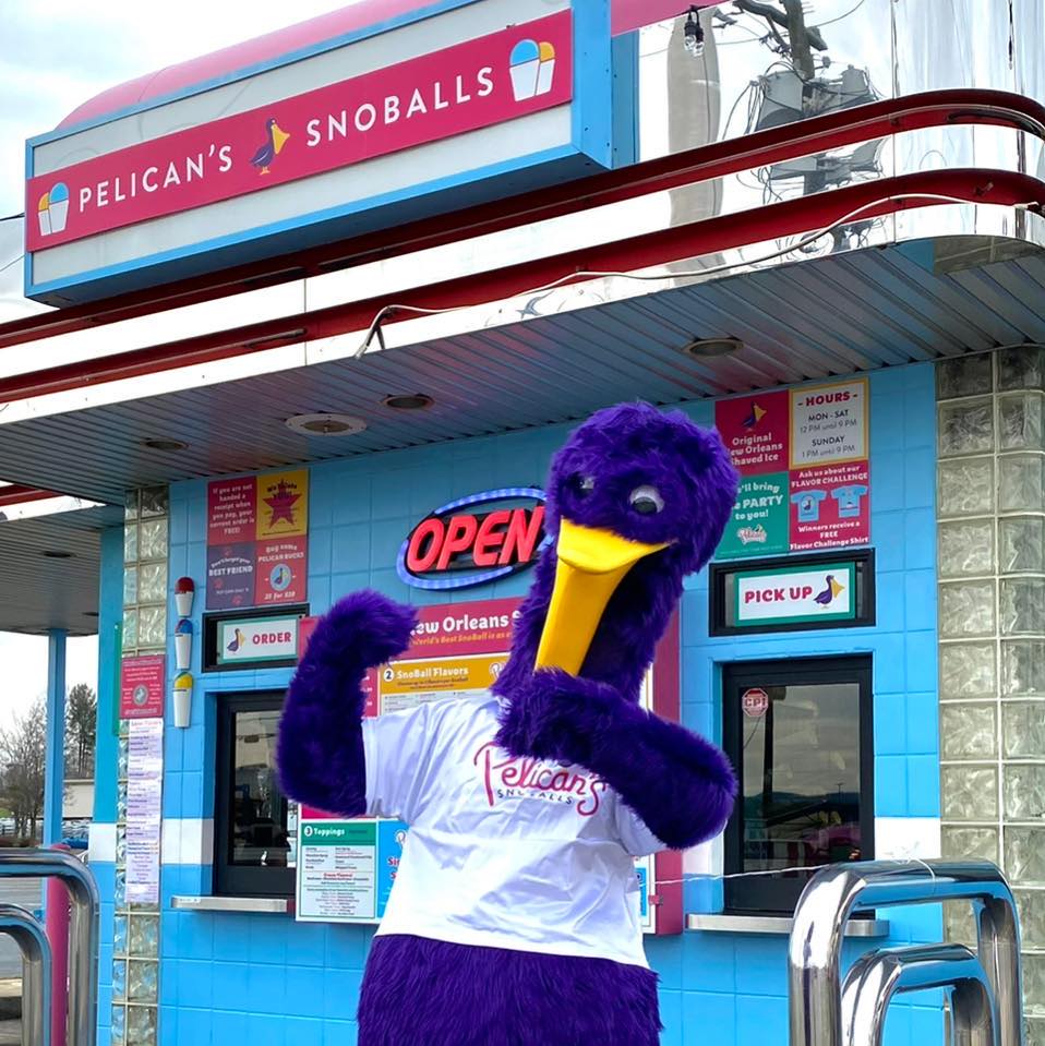 Chemise Employé Pelican's Snoballs - Adulte XL Teinture Multicolore - Sans étiquette